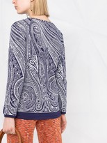 Thumbnail for your product : Etro Paisley Print Cotton Top