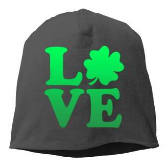 brobeer St Patricks Day Irish Shamrock Winter Beanie Skull Cap Warm Knit Ski Slouchy Hat Durable
