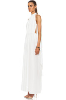 Thumbnail for your product : Givenchy Crepe De Chine Gown in White