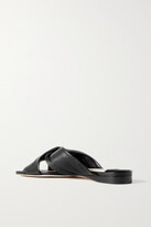 Thumbnail for your product : Jimmy Choo Narisa Knotted Leather Sandals - Black