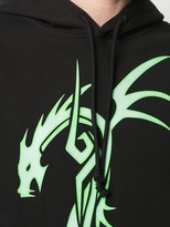 Thumbnail for your product : Sankuanz Graphic-Print Cotton Hoodie