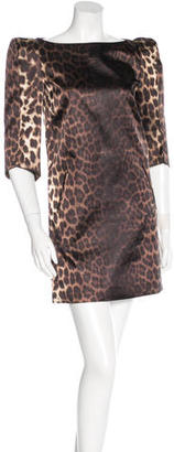 Thomas Wylde Structured Printed Dress