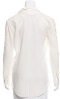Thumbnail for your product : Magaschoni Silk Button-Up Top