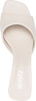 Thumbnail for your product : Schutz Snakeskin-Effect Leather Sandals