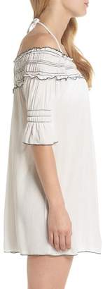 Becca Nightingale Off the Shoulder Cover-Up Dress