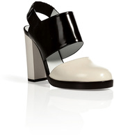 Thumbnail for your product : Jil Sander Leather Closed Toe Sandals