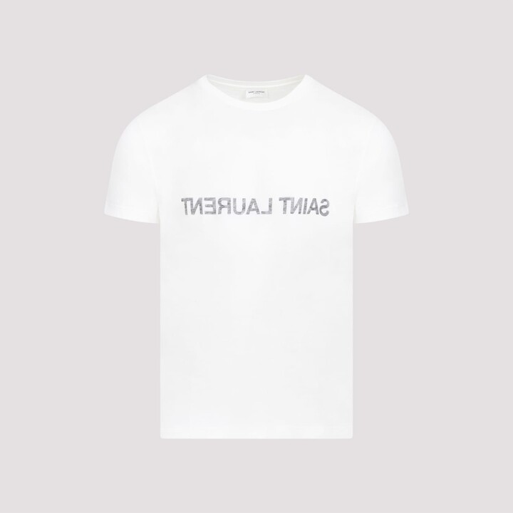 Saint Laurent Reverse Logo T-shirt