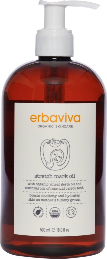 Erbaviva Stretch Mark Oil, 16 oz.