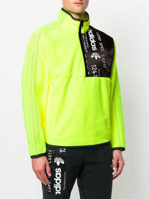 adidas By Alexander Wang half zip fleece sweatshirt