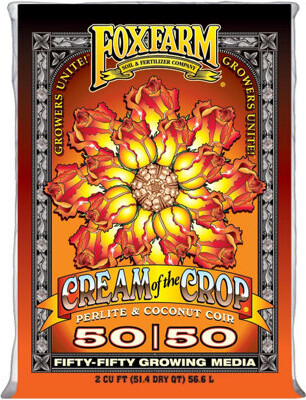 FoxFarm Coco Perlite Mix Ready-To-Use 50/50 Blend For Indoor/Outdoor Container Gardening