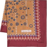 Thumbnail for your product : Christian Dior 1970 Pre-Owned Geometric-Print Scarf