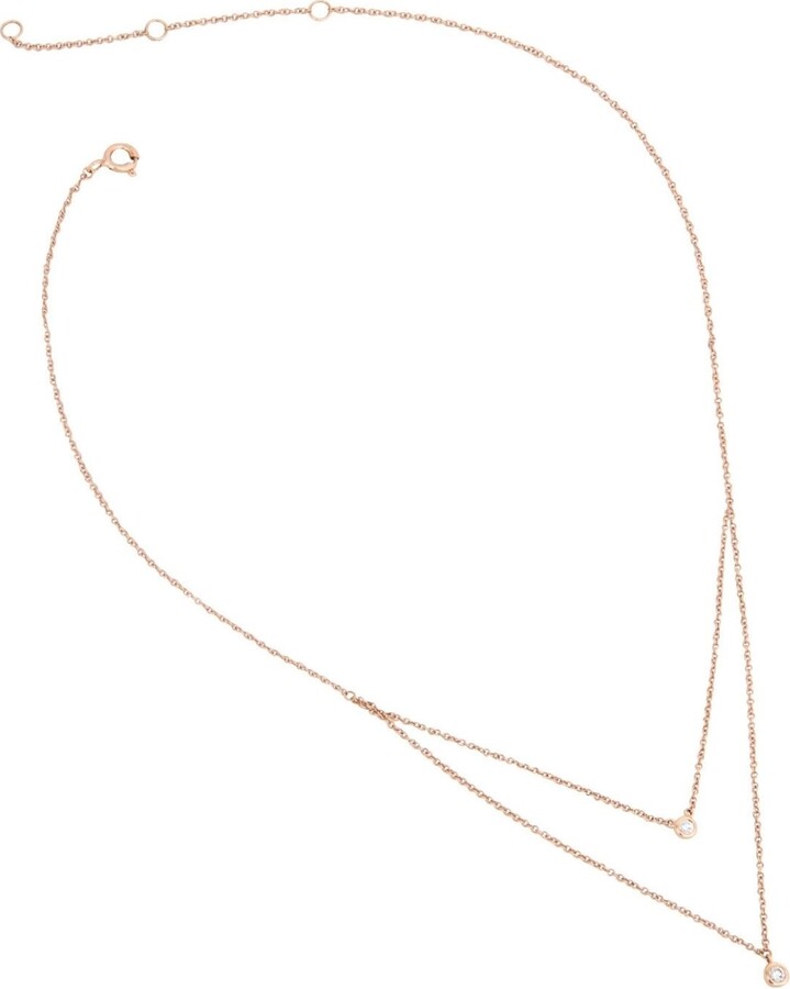 NAiiA - Zane 14k Gold And Diamond Necklace - ShopStyle