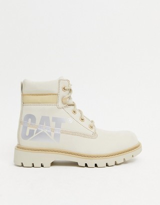 white cat boots