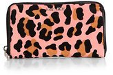 Thumbnail for your product : Miu Miu Cavallino Leopard-Print Calf Hair Wallet