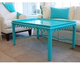Thumbnail for your product : The Well Appointed House Oomph Lacquered Newport Coffee Table with Fretwork Detail