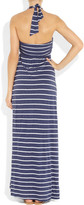 Thumbnail for your product : Splendid Venice striped stretch-jersey maxi dress