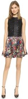 Thumbnail for your product : Alice + Olivia Fizer Box Pleat Skirt