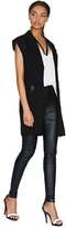 Thumbnail for your product : Nasty Gal Bless'ed Are the Meek Angel Jacket Vest - Black