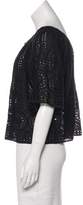 Thumbnail for your product : Steven Alan Wool Eyelet Top