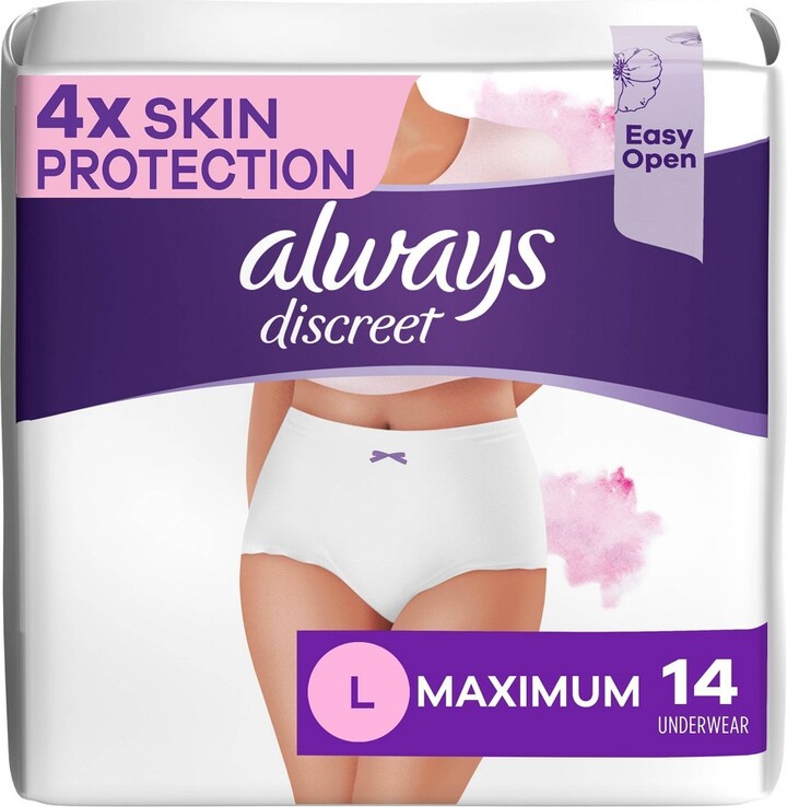 Always Discreet Sensitive Incontinence & Postpartum Incontinence