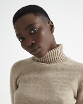Thumbnail for your product : Scaglione Turtle Neck Soft Seamless Dune