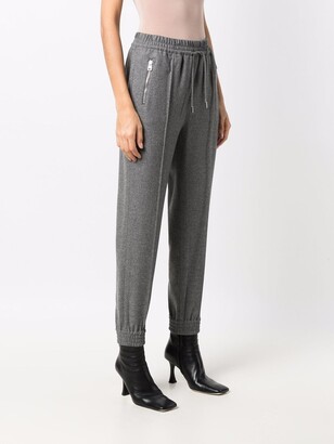 Ermanno Scervino Drawstring Wool Trousers