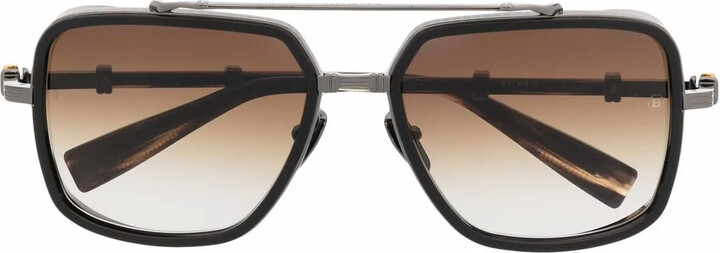Balmain Eyewear Officier pilot-frame sunglasses