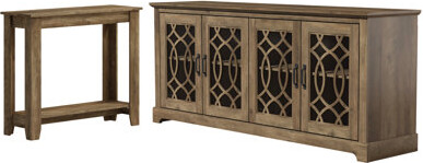 Mesa Allyannah Transitional 2-Piece Living Room Furniture Set