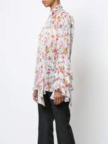 Thumbnail for your product : Prabal Gurung floral neck tie blouse