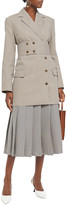 Thumbnail for your product : Rokh Belted Cotton-canvas Jacket