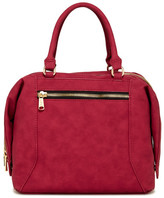 Thumbnail for your product : Co-Lab Danille in Nubuck Double Zip Satchel