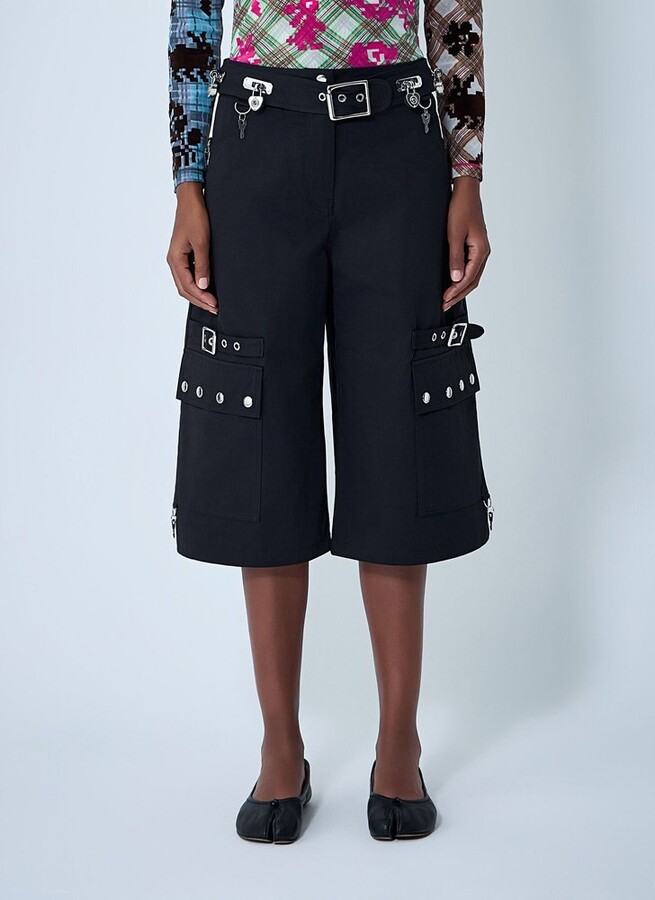 Chopova Lowena Thunderhull Hardware Shorts