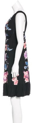 Roberto Cavalli Printed Sleeveless Dress