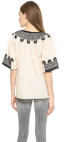 Thumbnail for your product : Suno Emboridered Tunic Top
