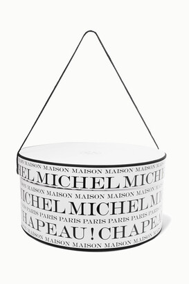 Maison Michel Printed Hat Box