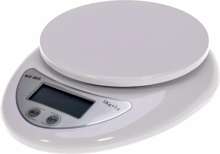 HPff HomePuff Mini 5kg Digital Scale LCD Electronic Scales Steelyard Kitchen Scales 1g Postal Food Balance Measuring Weight Libra