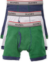 Thumbnail for your product : Hanes Platinum 3-Pk. Ringer Boxer Briefs, Little Boys and Big Boys