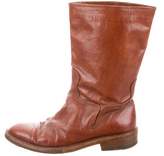 Thumbnail for your product : Dries Van Noten Tall Leather Boots