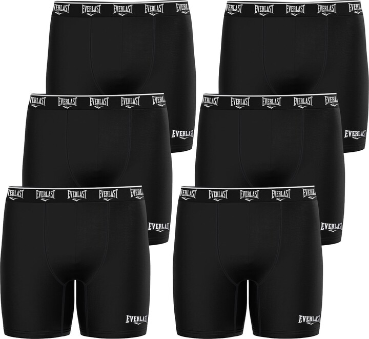 Separatec Men's Sport Boxers Dry Fastly Stretch Performance Underwear  Trunks Dual Pouch Fly 3 Pack