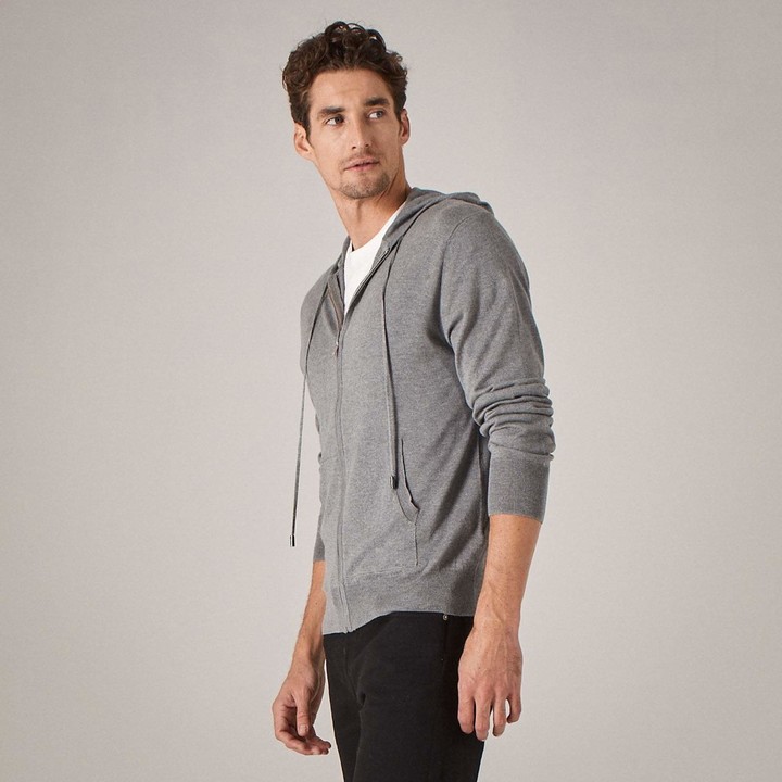 silk hoodie mens