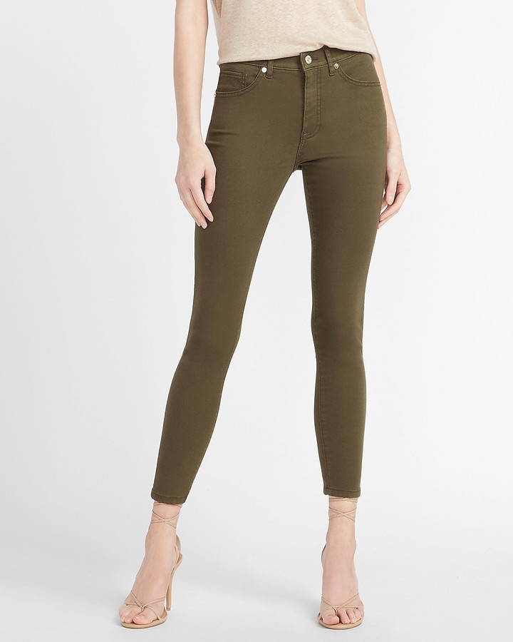 express mid rise skinny pant