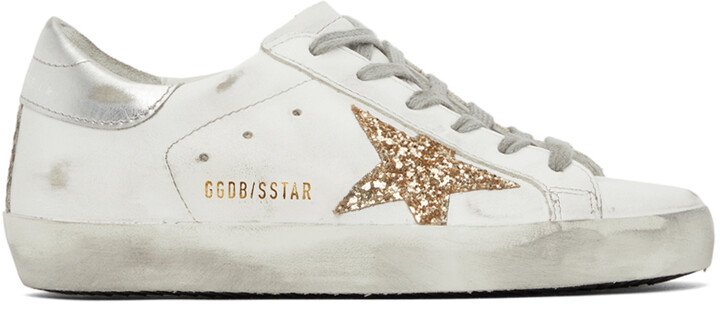Golden Goose Glitter Superstar Sneakers - ShopStyle