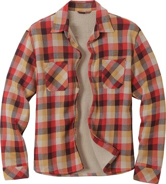 DRESCOKLJ Lumberjack Shirt Men's Lined Thermal Shirt Padded Flannel Shirt  Warm Winter Shirt Jacket Hoodie Soft Checked Casual Shirts Transition Jacket  Thermal Jackets - ShopStyle