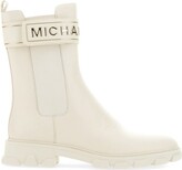 MICHAEL Michael Kors Logo Detailed Chelsea Boots - ShopStyle