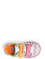 Thumbnail for your product : Skechers 'Twinkle Toes - Shuffles' Light-Up Sneaker (Walker & Toddler)