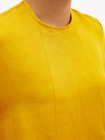 Thumbnail for your product : Toogood The Oil Rigger Linen-blend Swing Maxi Dress - Yellow