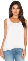 Thumbnail for your product : Heather Silk Double Layer Tank
