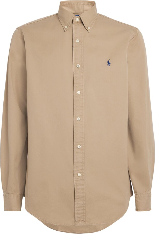 Polo Ralph Lauren Cotton Custom-Fit Shirt