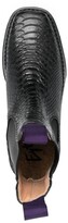 Thumbnail for your product : Eytys Ortega snakeskin-effect Chelsea boots