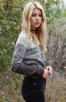 Thumbnail for your product : Honey Punch Marled Cropped Pullover Sweater